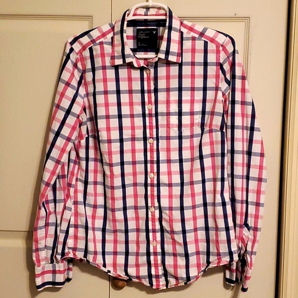 American eagle outfitters button-down shirt - Picture 1 of 7